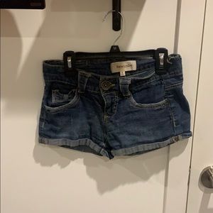 Jean shorts